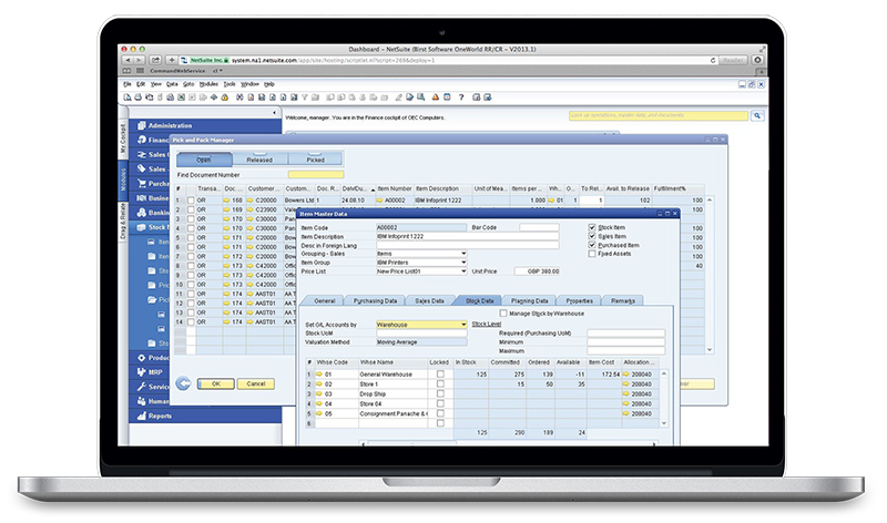 SAP Business One - Product Master Data