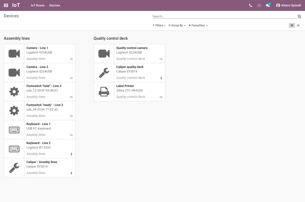 All devices found are automatically available in Binqiyun