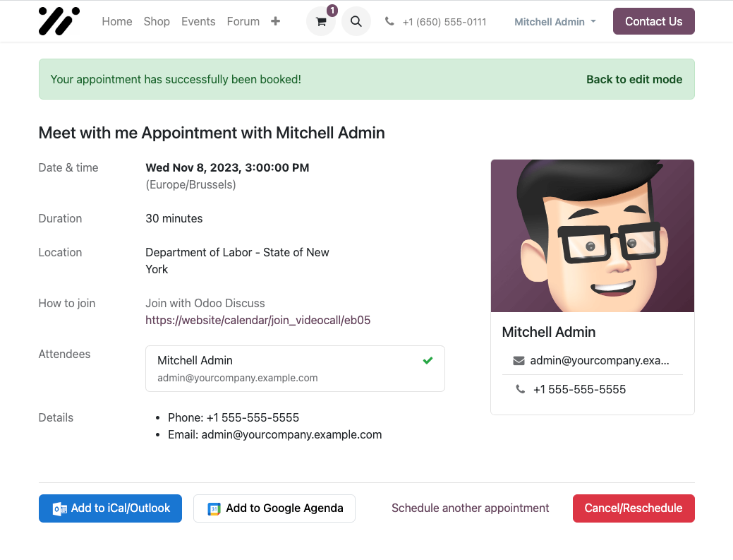 Appointments App