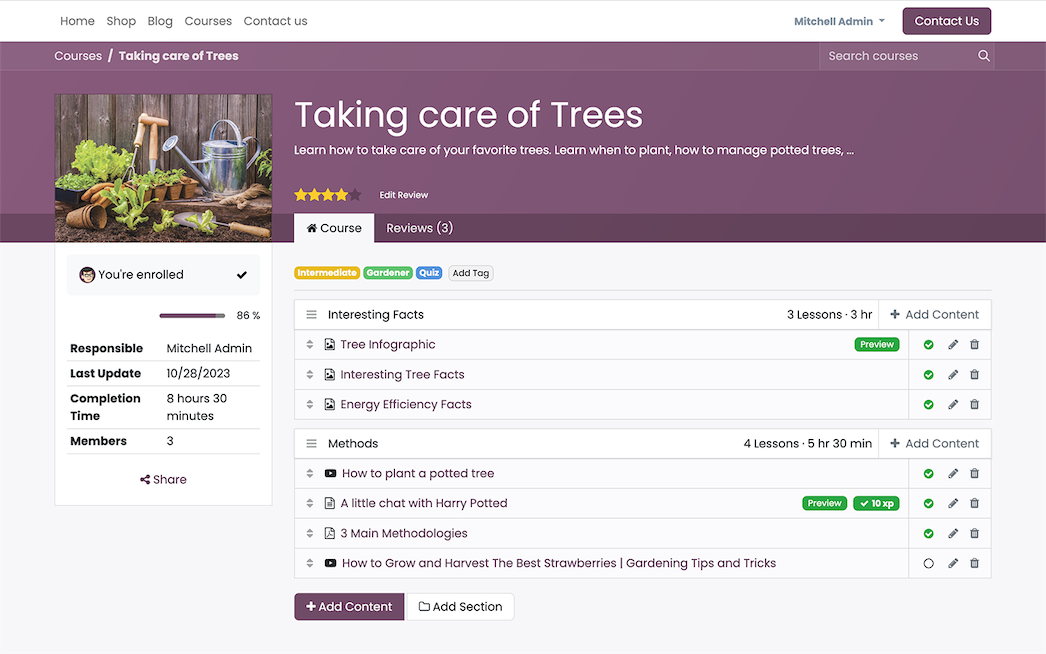 Binqiyun eLearning app interface