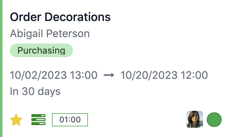order decorations